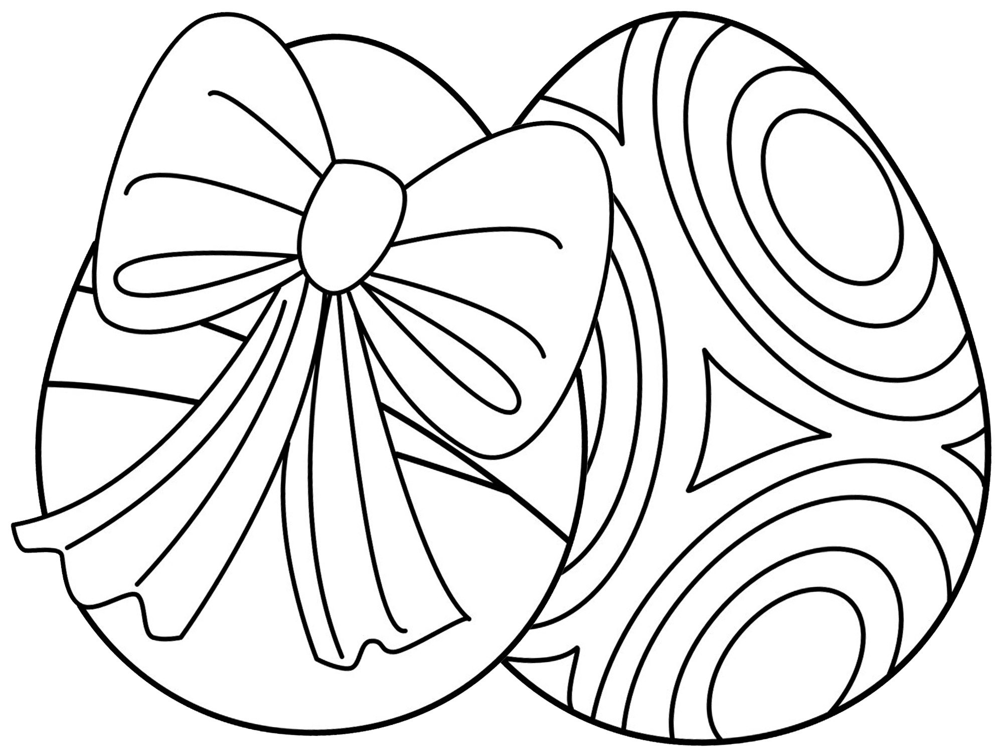 7 Places For Free, Printable Easter Egg Coloring Pages - Free Printable Easter Basket Coloring Pages