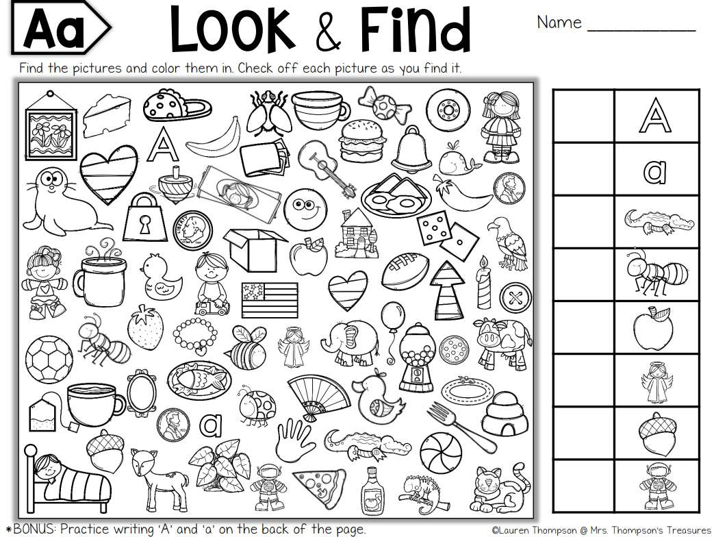 7 Places To Find Free Hidden Picture Puzzles For Kids - Free Printable I Spy Puzzles
