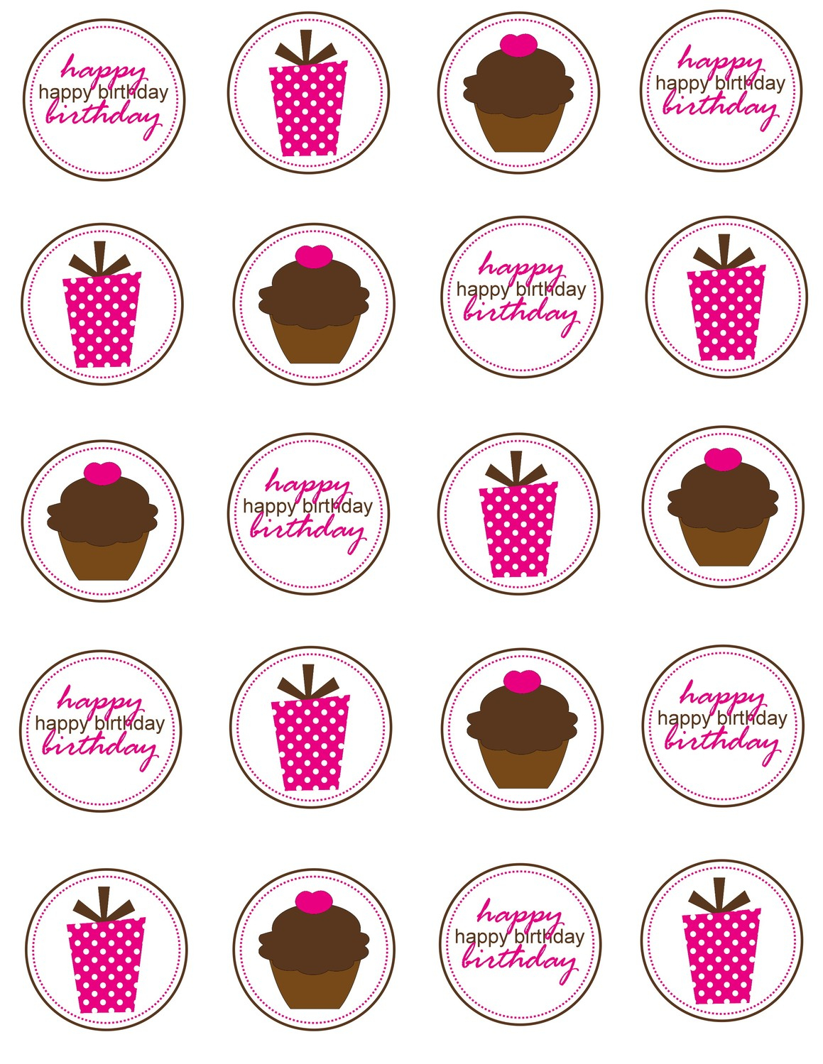 8 Cupcakes Ring Toppers Printables Photo - Diamond Ring Drink Tags - Cupcake Topper Templates Free Printable