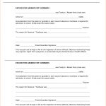 8 Free Printable Doctors Excuse For Workagenda Template Sample   Free Printable Doctors Excuse For School
