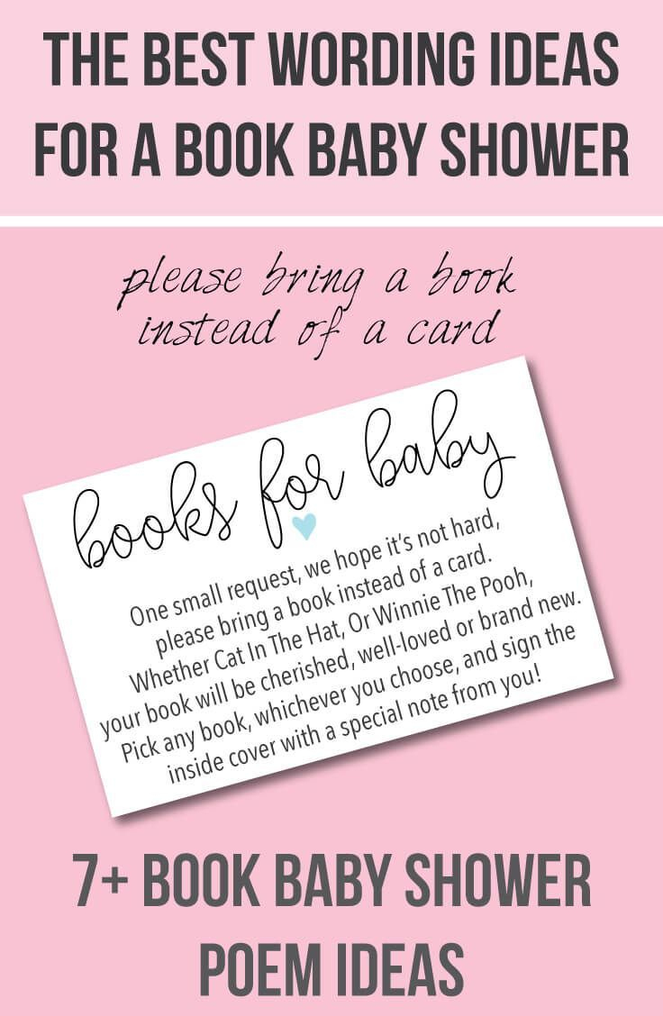 9 &amp;quot;bring A Book Instead Of A Card&amp;quot; Baby Shower Invitation Ideas In - Free Printable Book Themed Baby Shower Invitations