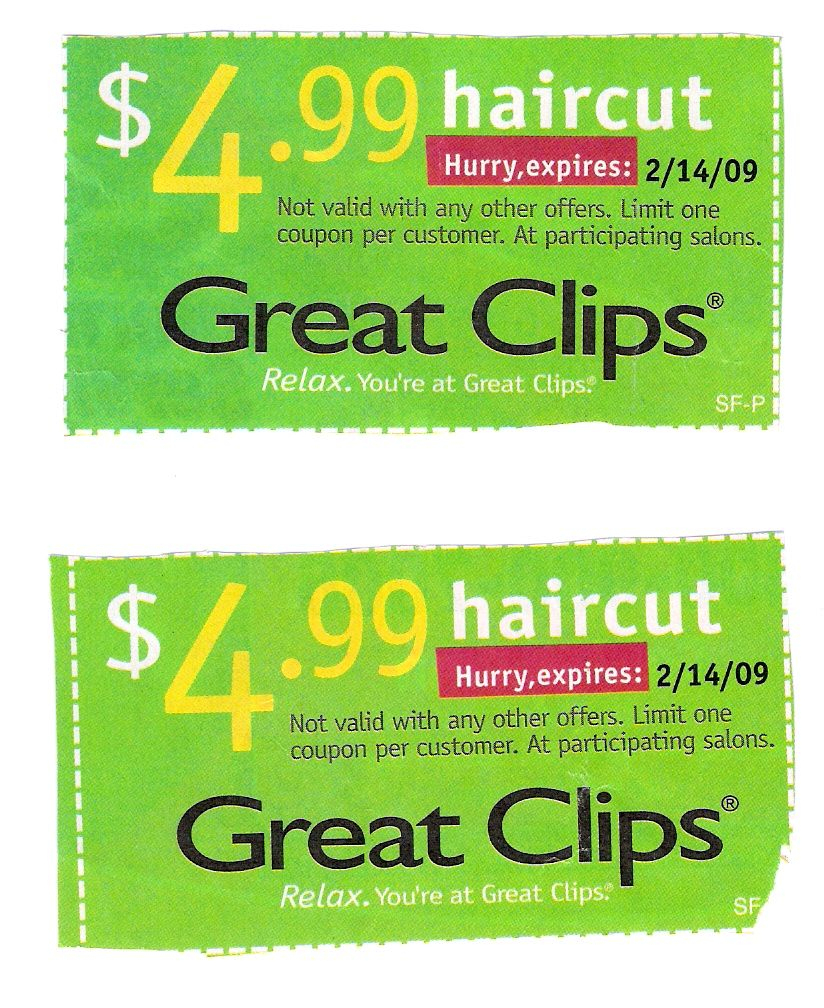 98+ Printable Coupons 2019 Great Clips Coupons. Printable Coupons - Supercuts Free Haircut Printable Coupon