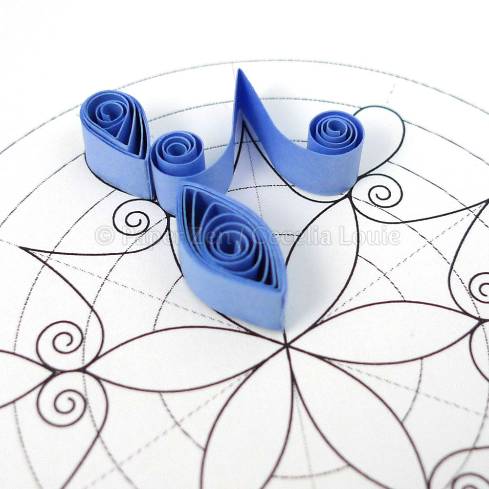 A Blog About Paper Printables, Quilling, And Die Cutting. | Quilling - Free Printable Quilling Patterns Designs