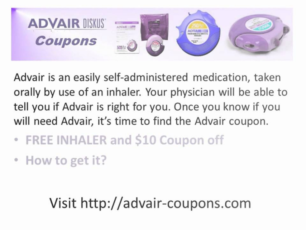 Free Advair Coupon Printable