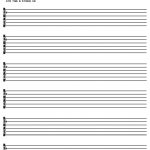 All About Free Blank Tablature Blank Tab For Guitar And More   Free Printable Guitar Tablature Paper