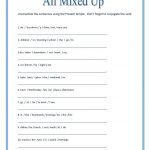 All Mixed Up ~ Sentence Scramble | Printable Banner | Pinterest   Free Printable Scrambled Sentences Worksheets