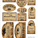 Apothecary Jar Labels For Download … | Holiday   Free Printable Potion Labels