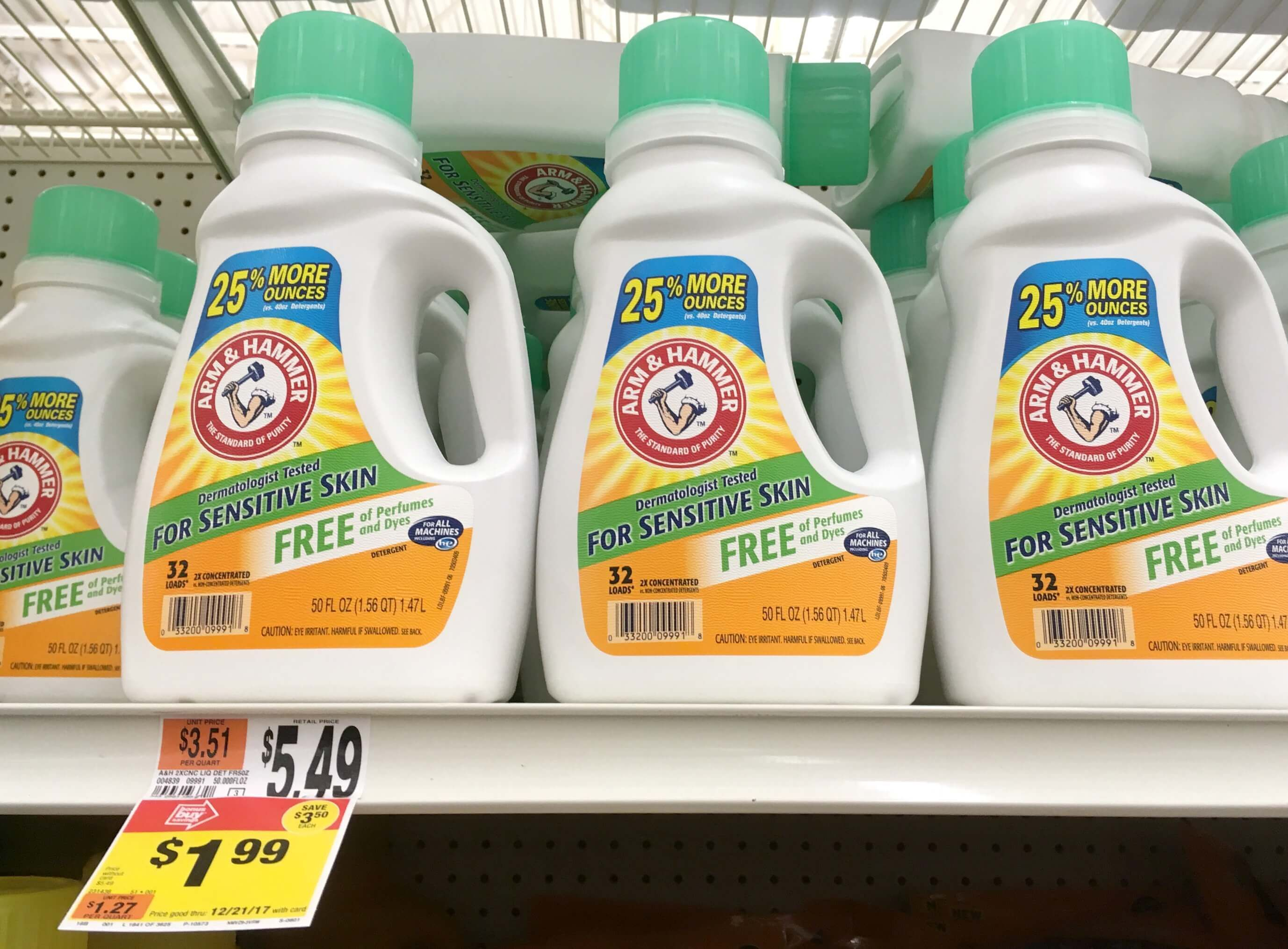Arm &amp;amp; Hammer Laundry Detergents As Low As Free At Stop &amp;amp; Shop, Giant - Free Printable Coupons For Arm And Hammer Laundry Detergent