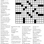 Astounding Crossword Puzzle New York Times ~ Themarketonholly   Free Printable Ny Times Crossword Puzzles