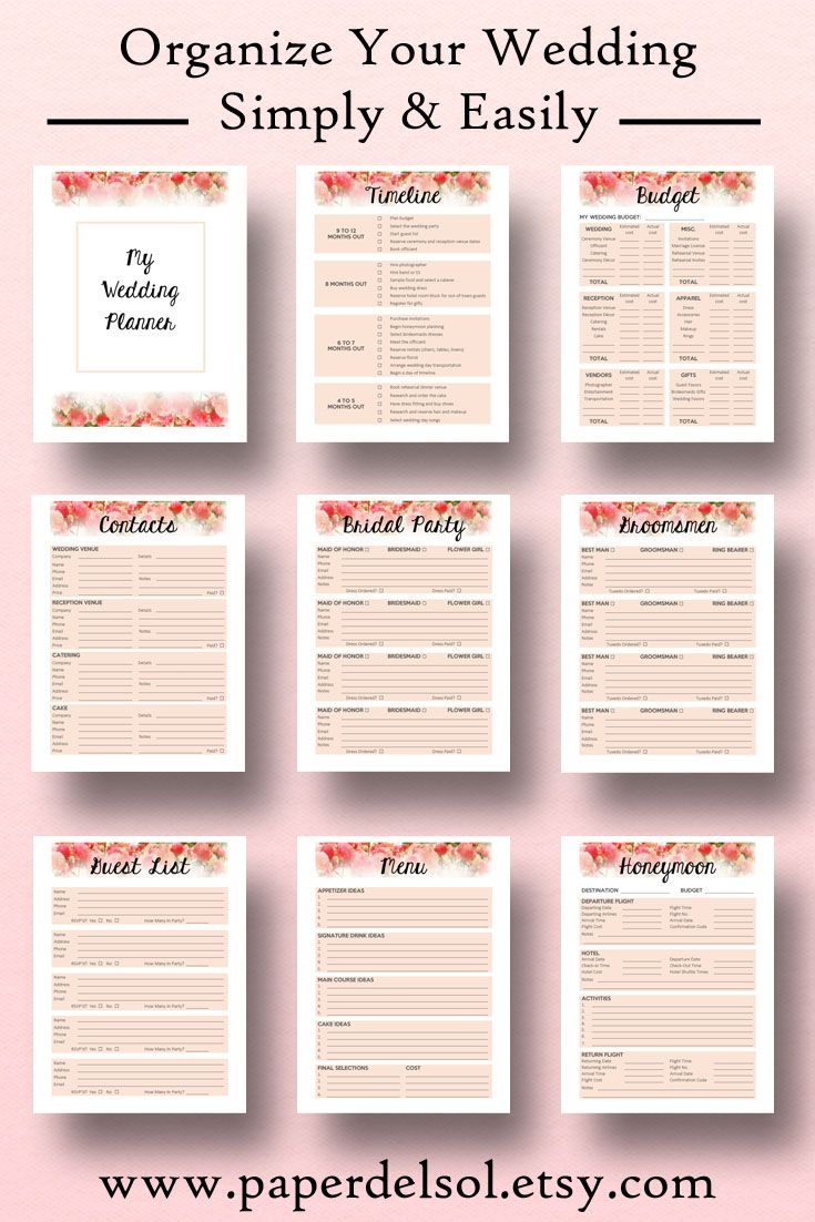 Attractive Wedding Planner Book Free 12 Wedding Planner Book Free - Free Printable Wedding Planner Book Online