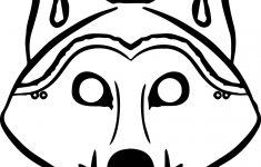 Free Printable Wolf Mask