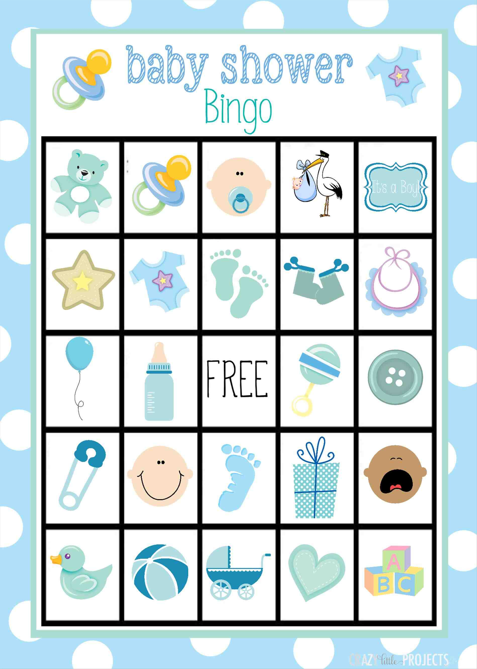 Baby Bingo Card Template | Fiddler On Tour - Baby Bingo Free Printable Template