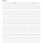Baby Shower Guest Sign In Sheet   Download This Free Baby Shower   Free Printable Sign In Sheet Template