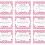 Baby Shower Raffle Tickets Printable   Baby Shower Ideas   Diaper Raffle Template Free Printable