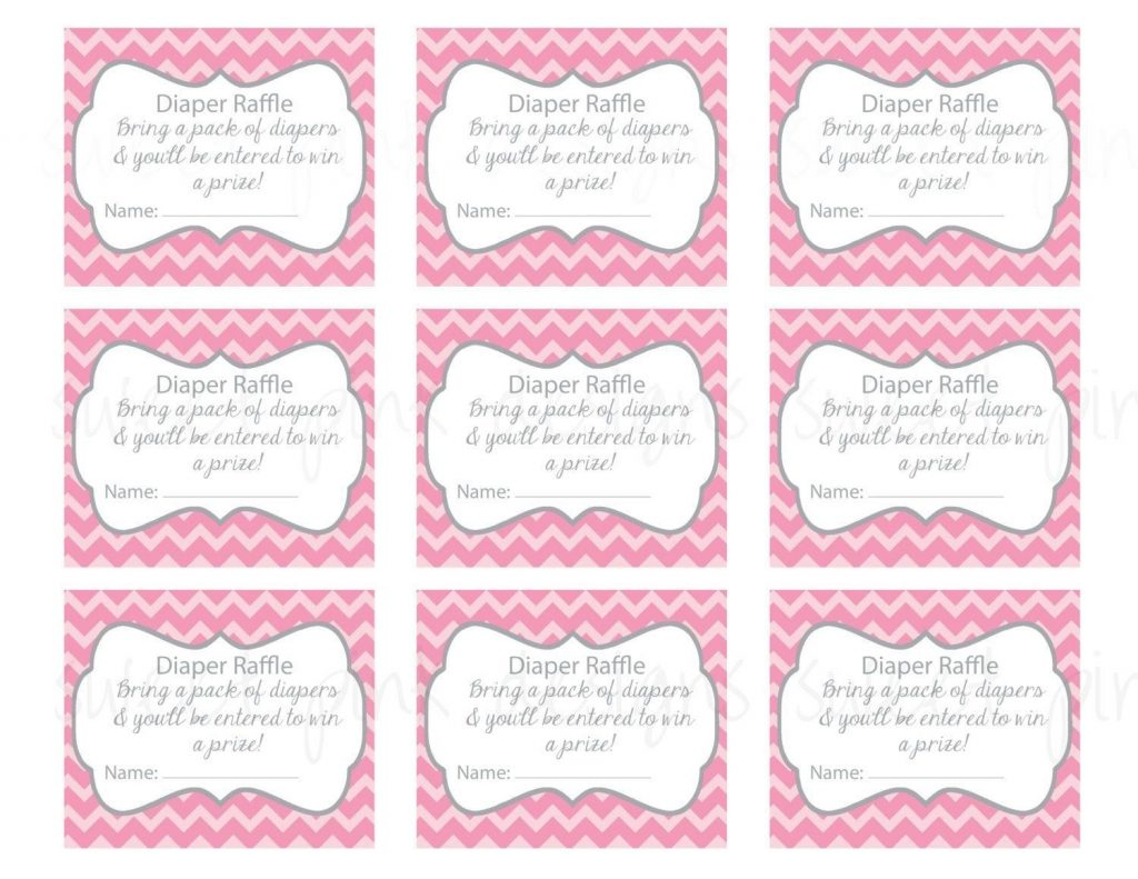 Baby Shower Raffle Tickets Printable - Baby Shower Ideas - Free Printable Bridal Shower Raffle Tickets