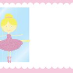 Ballerina Party Ideas + Free Printables | Catch My Party   Free Printable Ballerina Birthday Invitations