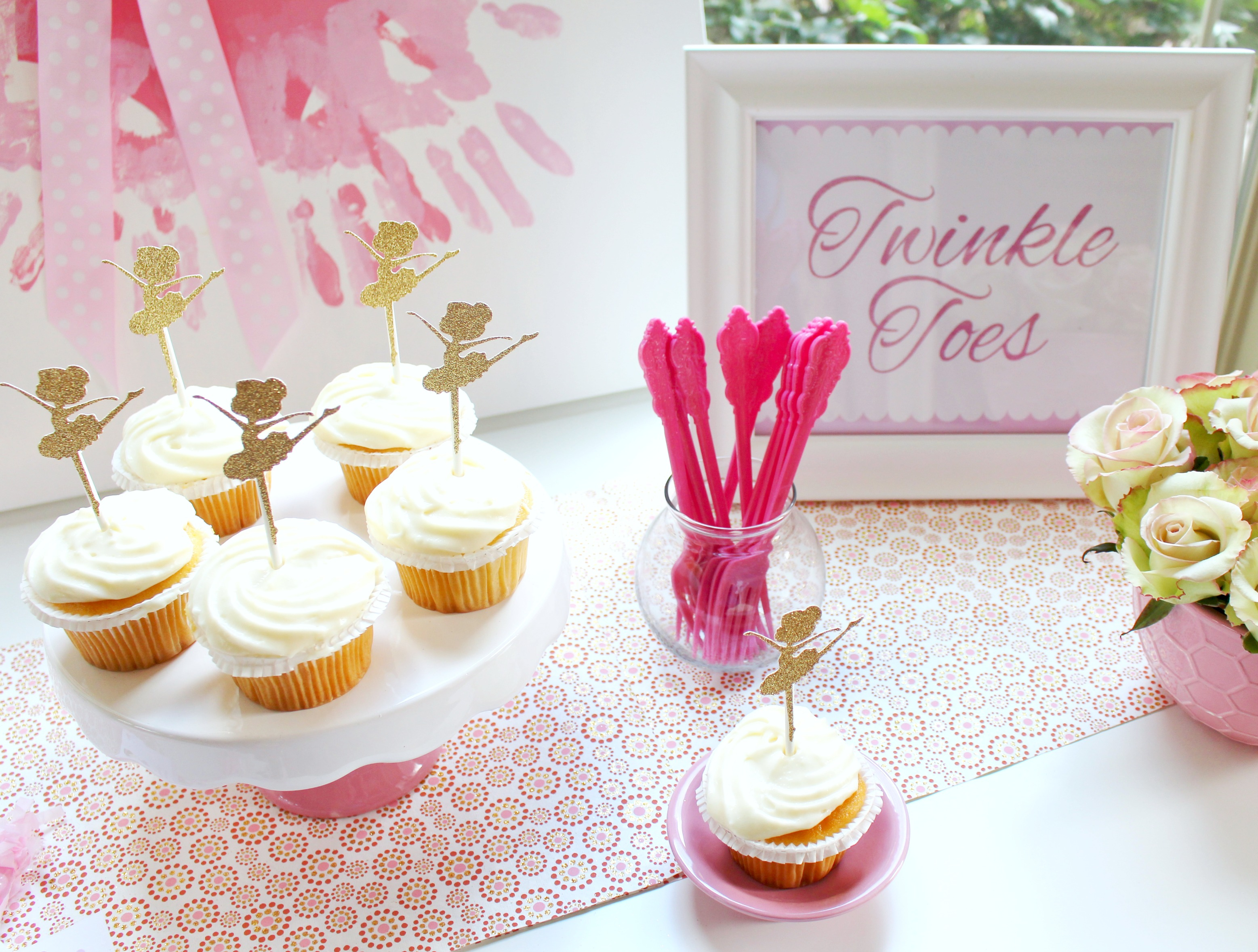Ballerina Party Ideas + Free Printables | Catch My Party - Free Printable Ballerina Birthday Invitations