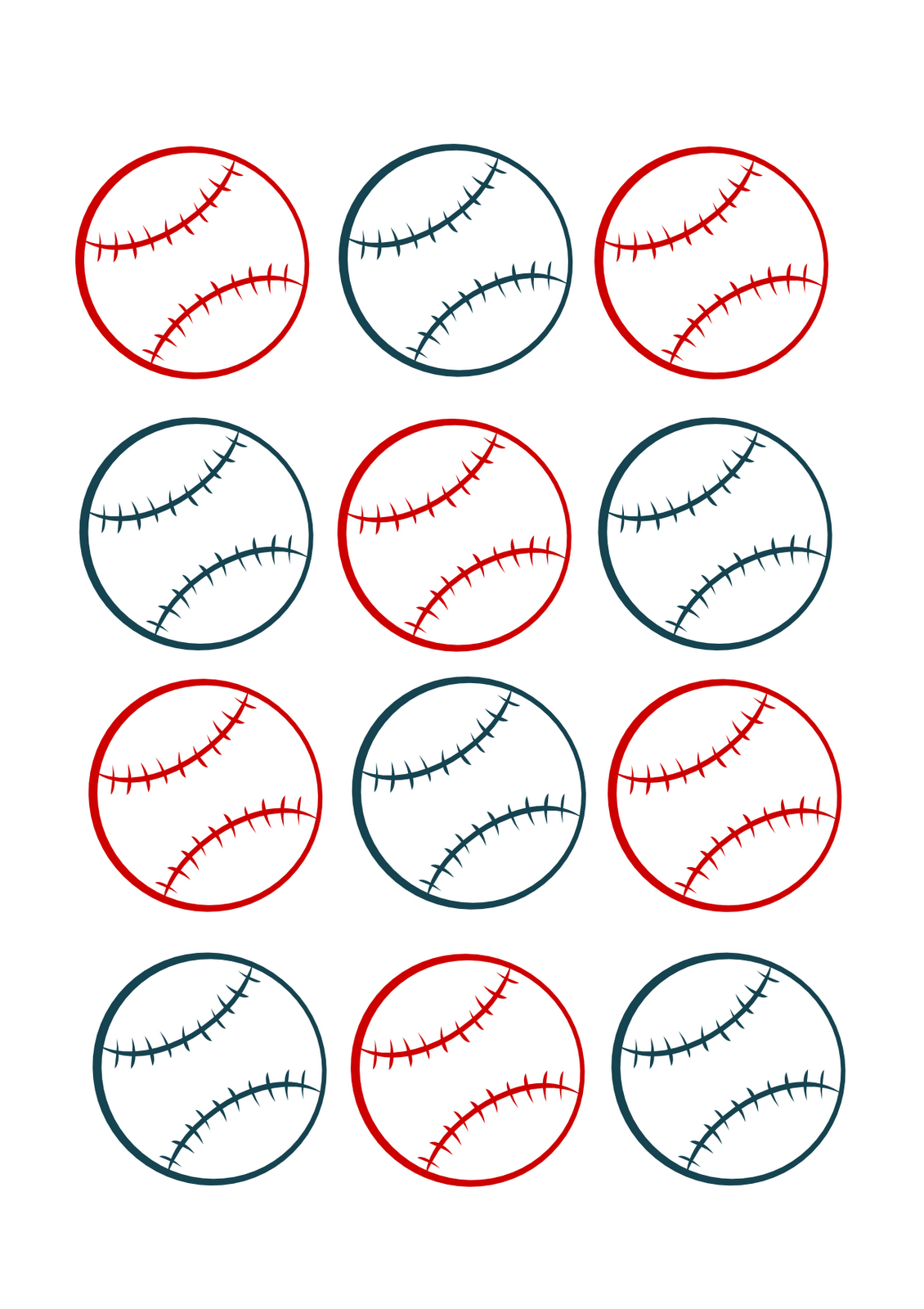 Baseball Name Tags Printable | Www.topsimages - Free Printable Baseball Favor Tags