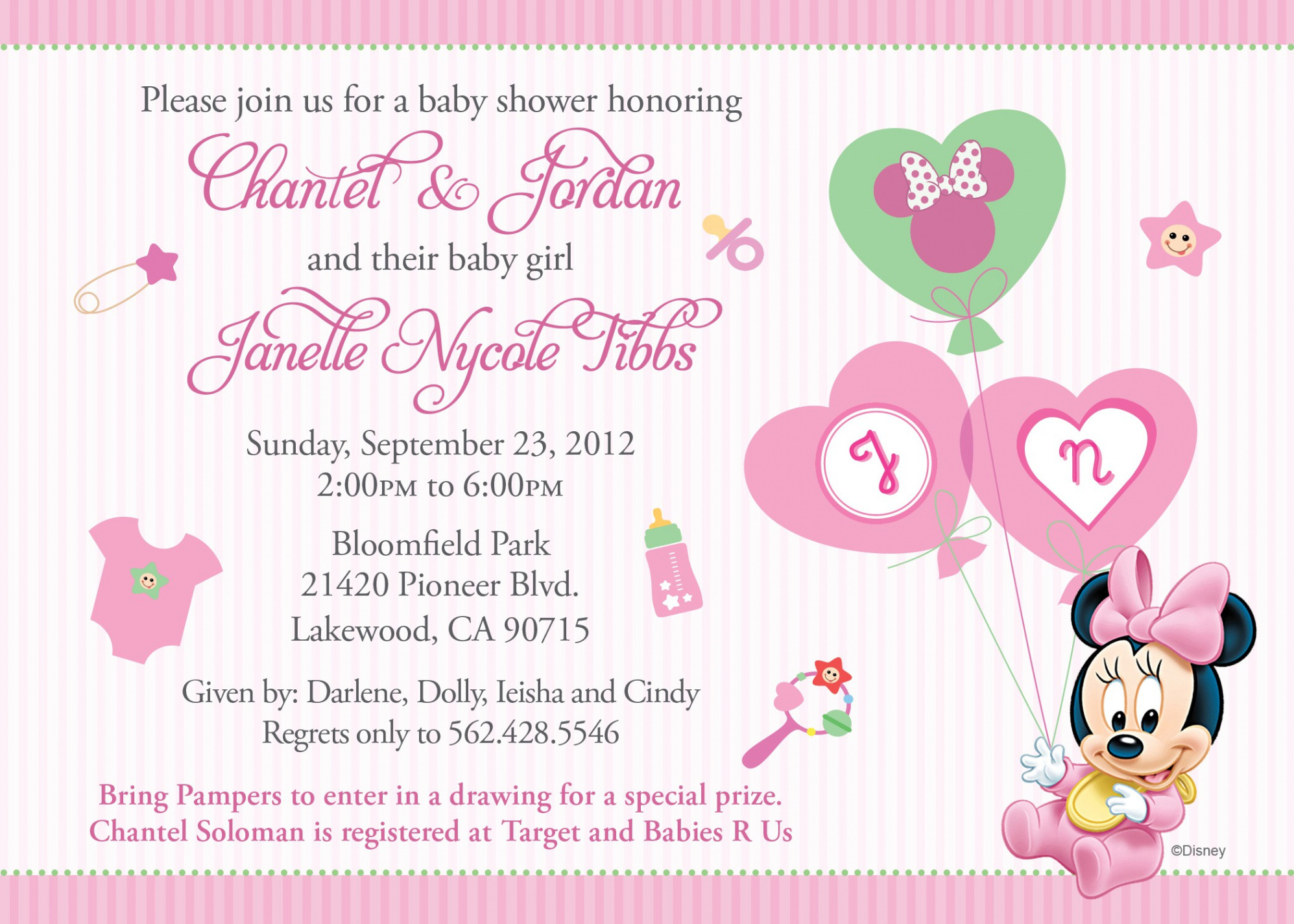 Beautiful Free Hello Kitty Baby Shower Invitation Templates - Free Printable Hello Kitty Baby Shower Invitations