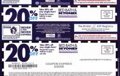 Free Printable Bed Bath And Beyond 20 Off Coupon