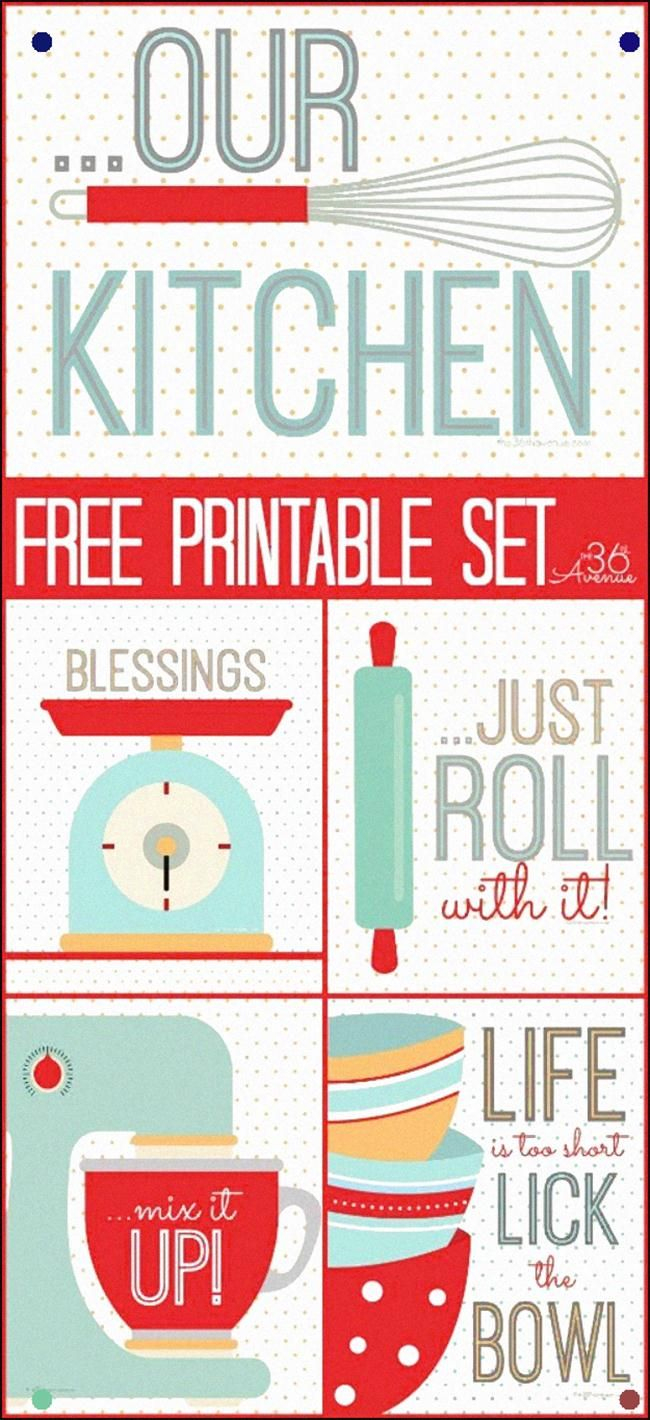 Best Free Printables For Crafts - Kitchen Set Free Printable - Free Printable Quotes Templates
