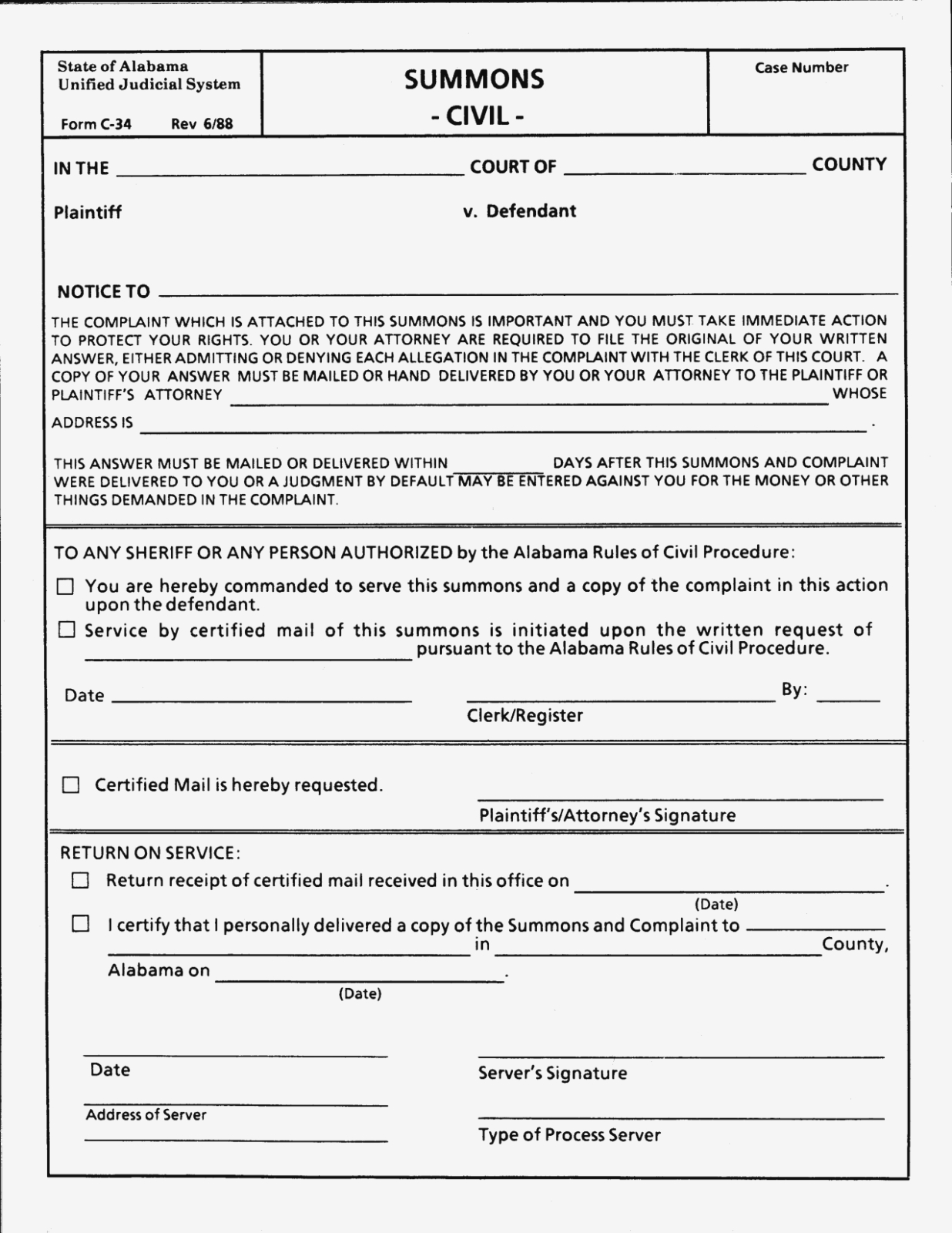 Best Photos Of Alabama Blank Divorce Decree Forms – Free Printable - Free Printable Divorce Decree Forms