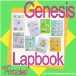 Bible Fun For Kids: Genesis Lapbook & Cut & Glue Student Worksheets   Free Printable Bible Study Lessons Genesis