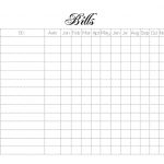 Bill Pay Checklist App Excel Printable Pdf Monthly Template   Free Printable Monthly Bill Checklist