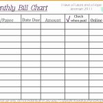 Bill Pay List Printable Paying New Chart Free Template Samples Word   Free Printable Bill Payment Schedule