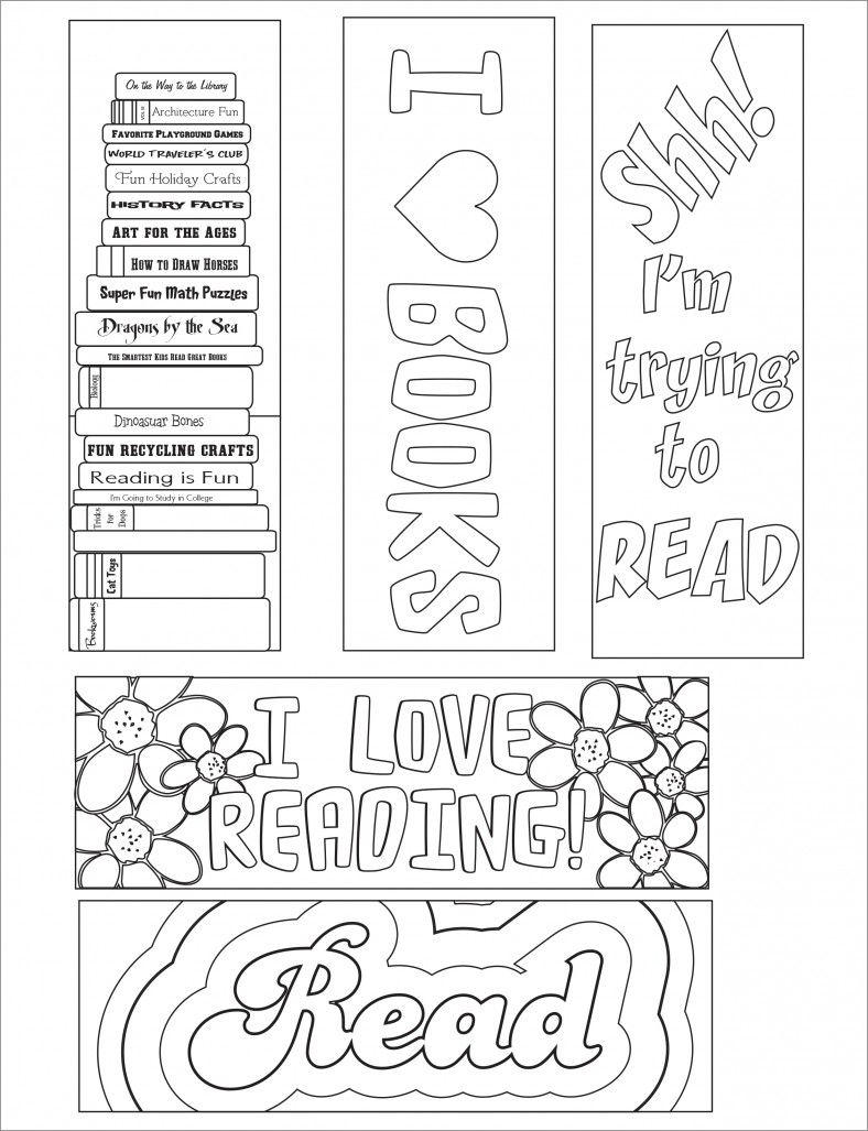 Blank Bookmark Template, Bookmark Template | Bookmarker Ideas | Free - Free Printable Baby Bookmarks