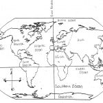 Blank Maps Of Continents And Oceans And Travel Information   Free Printable Map Of Continents And Oceans