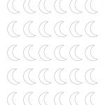 Blank Moon Templates | Printable Moon Shapes   Free Printable Shapes Templates