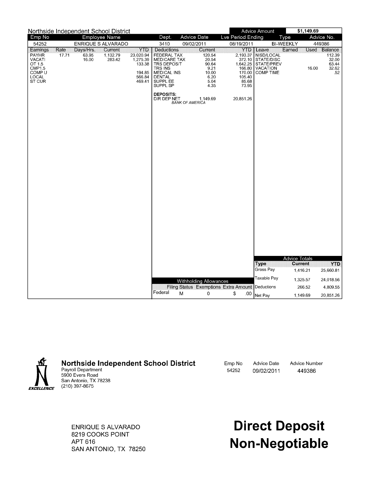 Blank Payroll Stub Printable Stubs Check Free Pay Template Downloads - Free Printable Check Stubs Download