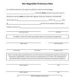 Blank Promissory Notes Free Note Template 04 Check Templates Word   Free Promissory Note Printable Form