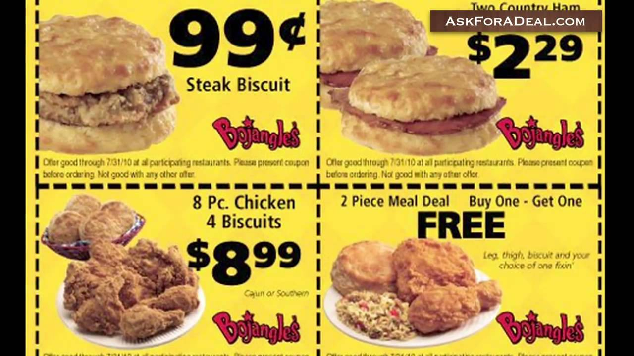 Bojangles Printable Coupons 2018 | Download Them Or Print - Free Printable Coupons For Bojangles