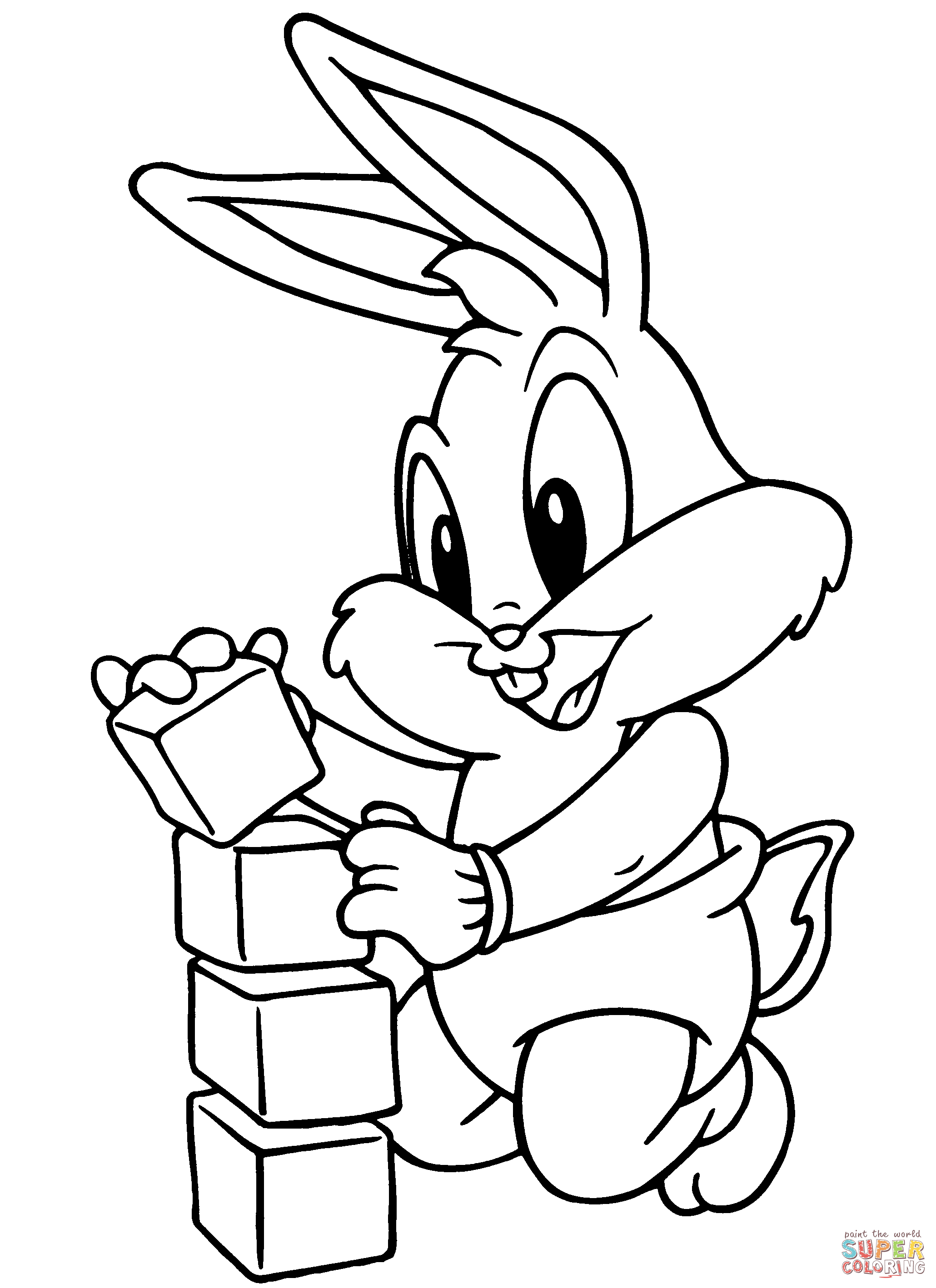 Bugs Bunny Coloring Pages | Free Coloring Pages - Free Printable Bugs Bunny Coloring Pages