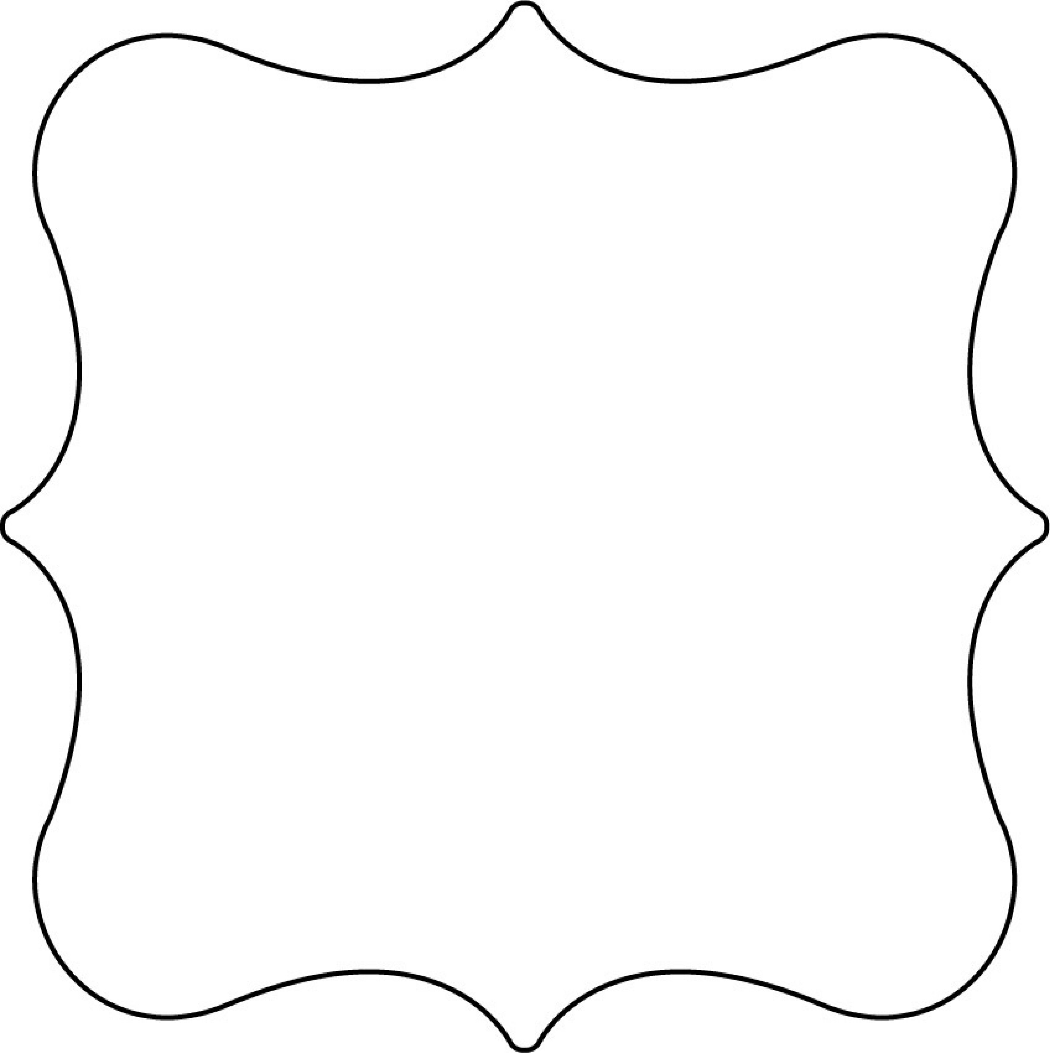 Cake Templates | Clear Scraps Xl Shapes | Cake Decorating - Free Shape Templates Printable