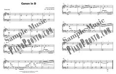 Canon In D Piano Sheet Music Free Printable