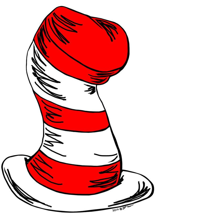 Cat In The Hat Clipart | Dr. Suess | Dr Seuss Hat, Cat Hat, Dr Seuss - Free Printable Cat In The Hat Clip Art