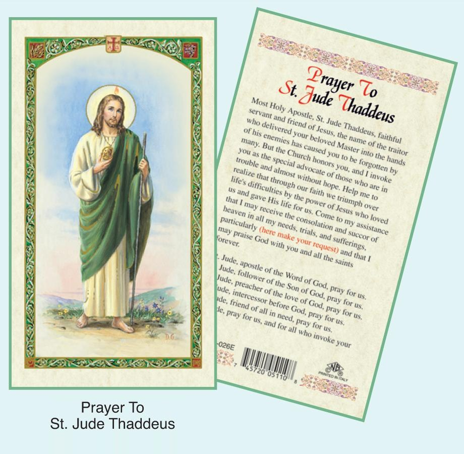 Catholic Prayer Cards - Free Printable Catholic Prayer Cards