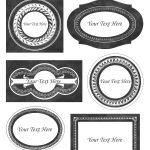 Chalkboard Style Printable Labels   Editable | Vintage Ad, Art And   Free Editable Printable Labels