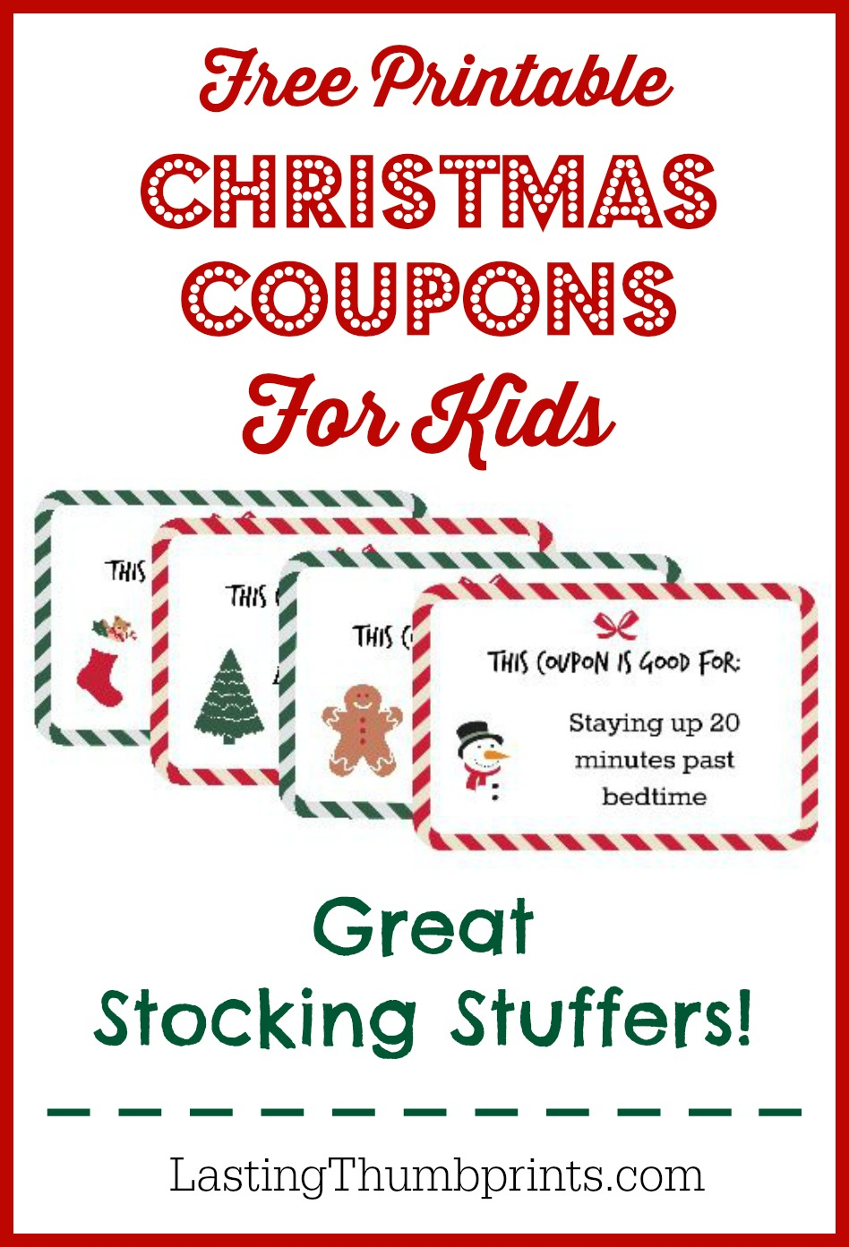 Christmas Coupons For Kids - Free Printable! - Free Printable Coupons 2014