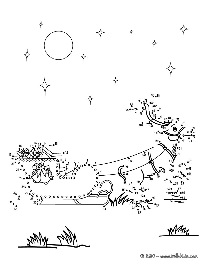Christmas Dot To Dot - 24 Free Dot To Dot Printable Worksheets For Kids - Free Christmas Connect The Dots Worksheets Printable