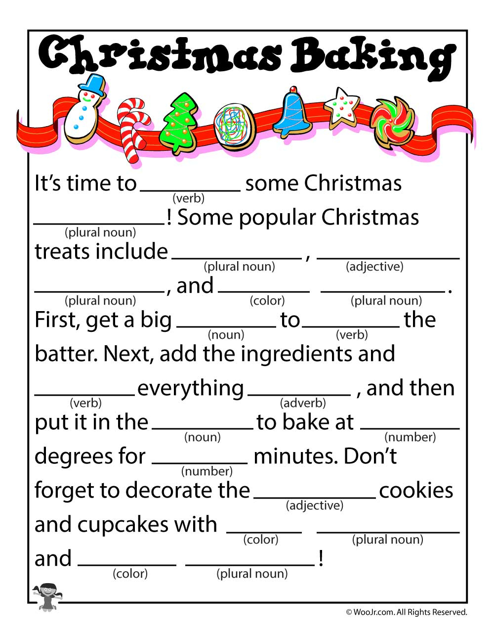 Christmas Mad Libs | Woo! Jr. Kids Activities - Christmas Mad Libs Printable Free