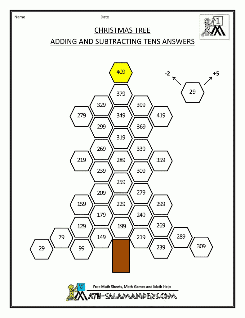 Christmas Maths Worksheets Year 1 Activities Kindergarten Sheets - Free Printable Christmas Maths Worksheets Ks1
