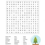 Christmas Word Search Free Printable For Kids Or Adults   Free Printable Christmas Word Search