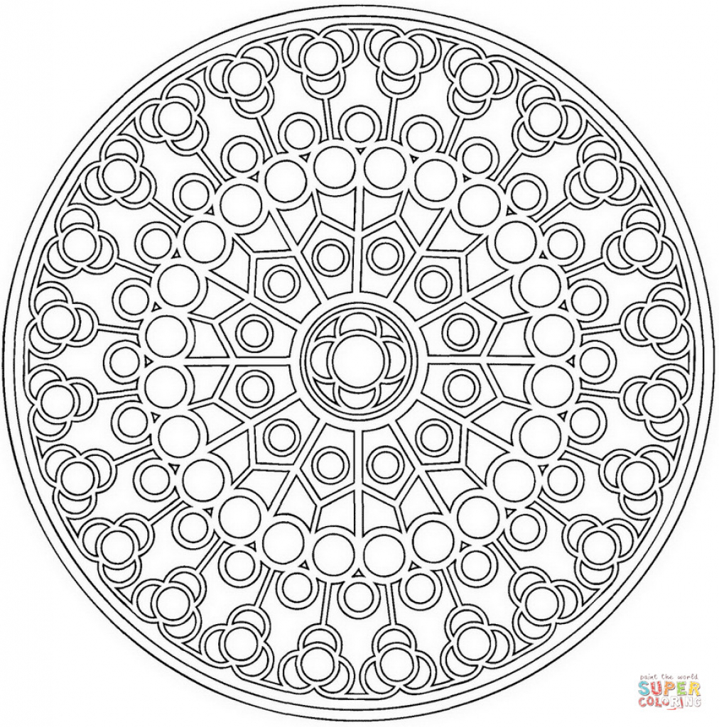 Circle Pattern Coloring Pages Elegant Free Printable Mandala In Free - Free Printable Mandala Patterns