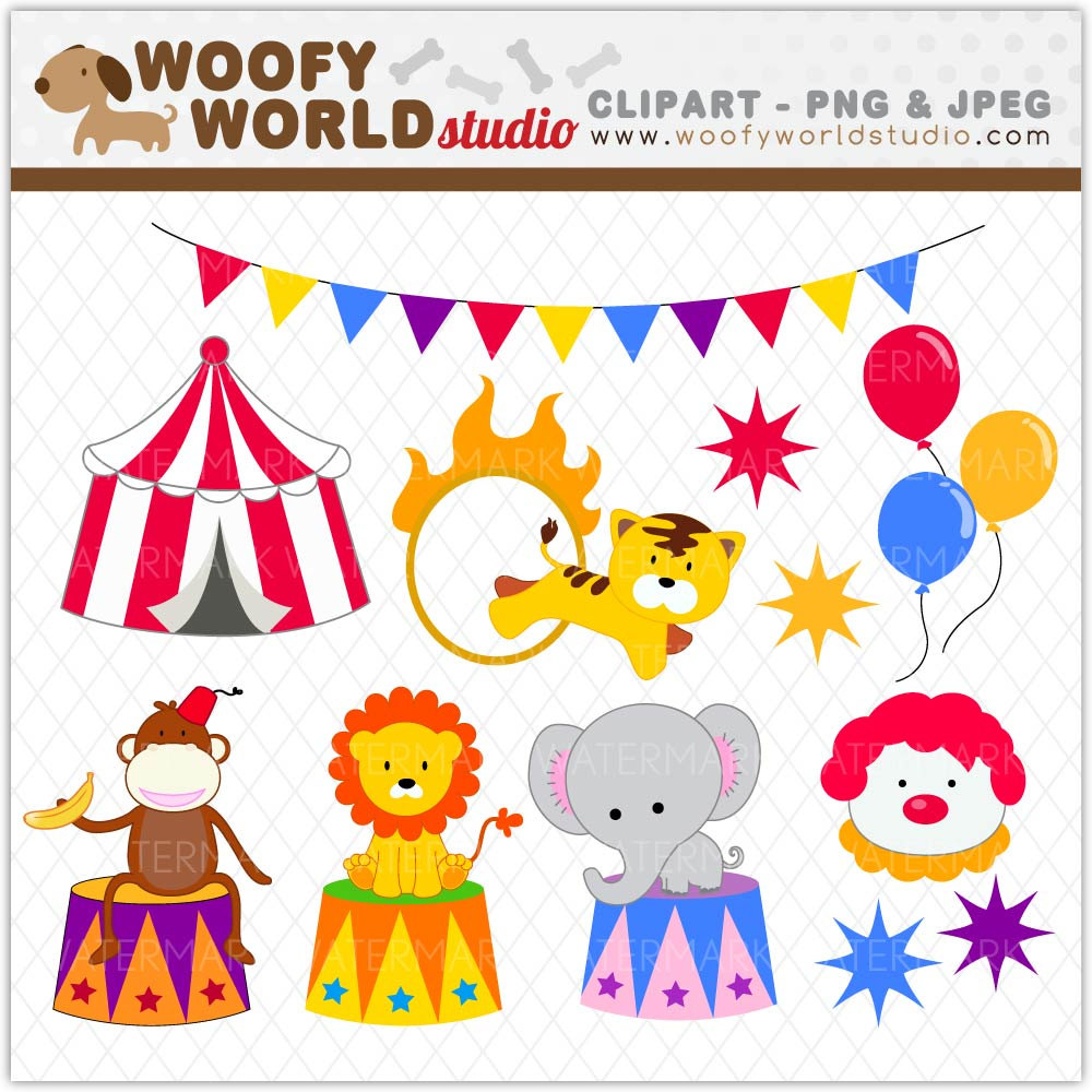 Circus Free Printable Clipart - Free Printable Clip Art