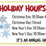 Closed Christmas Signs Printable – Festival Collections   Free Printable Holiday Signs Closed