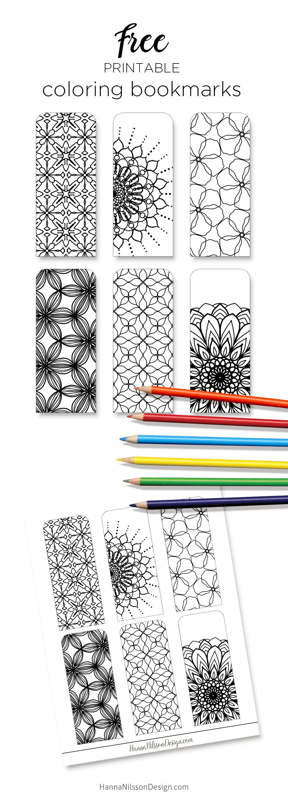 Coloring Bookmarks – Print, Color And Read | Printables | Bookmark - Free Printable Bookmarks To Color